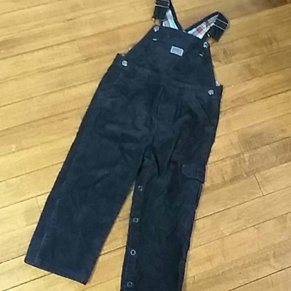 π CHILDREN'S PLACE - Navy Blue Corduroy Overalls - Size 24M - Picture 1 of 8